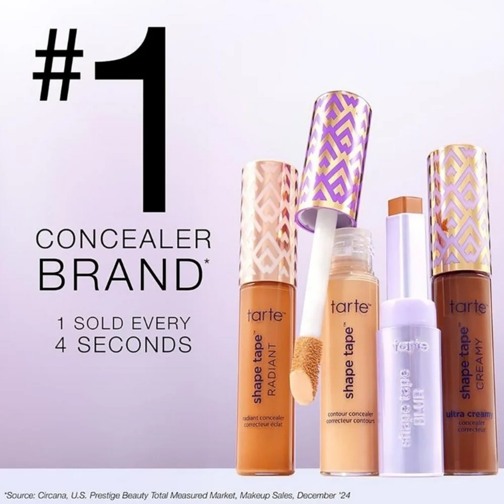 38N Medium Tan Neutral Tarte Shape Tape Radiant Concealer Medium Tan Neutral